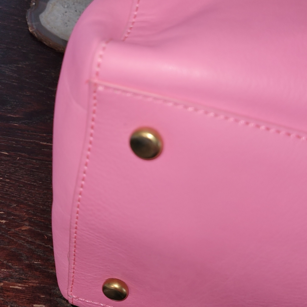 Super rare Y2k huge Juicy Couture pink burgundy bag - Picture 13 of 16